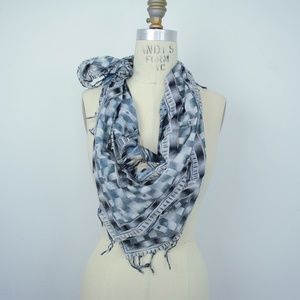 Scarf Keffiyeh Fringe Printed